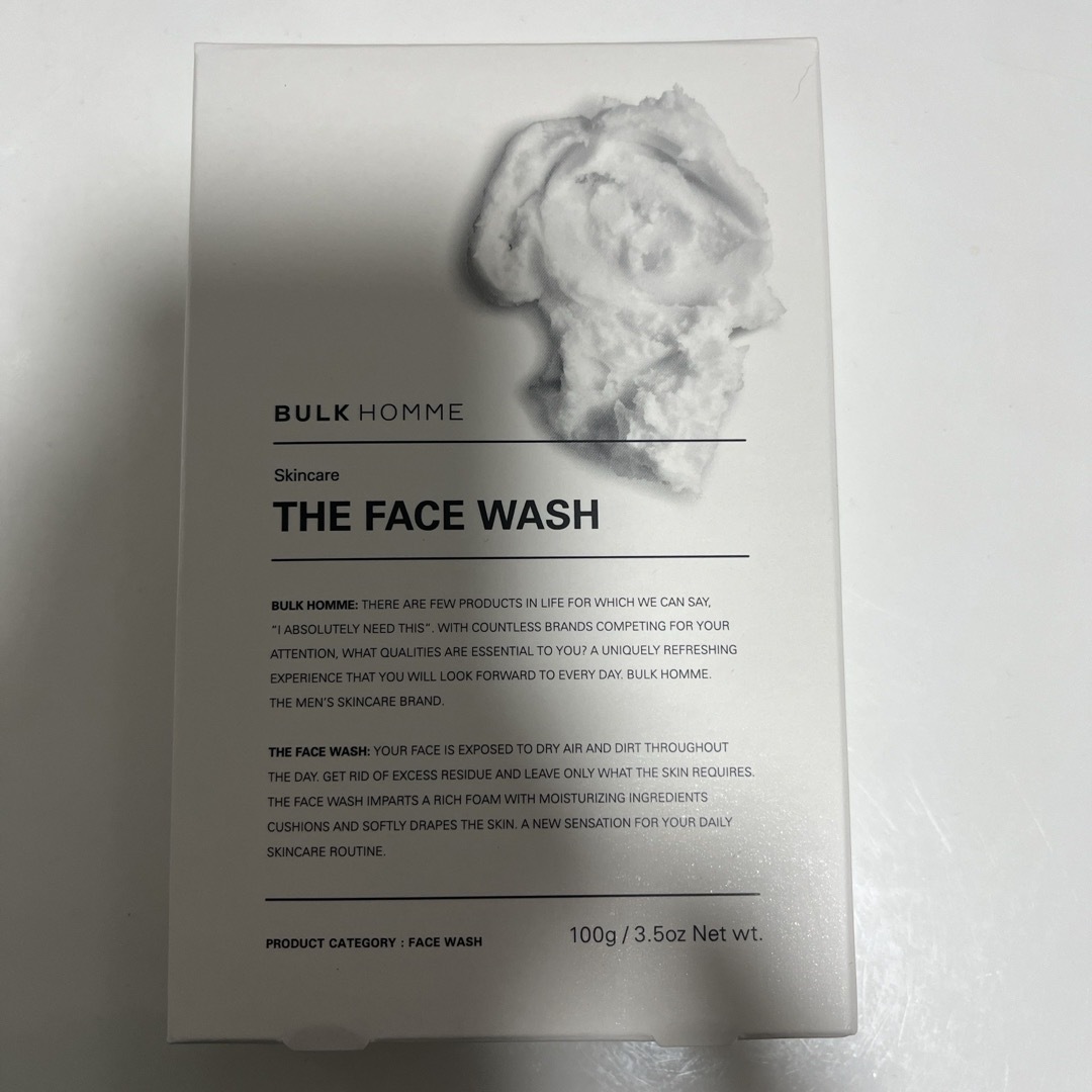 BULK HOMME(バルクオム)のBULK HOMME バルクオムTHE FACE WASH コスメ/美容のスキンケア/基礎化粧品(洗顔料)の商品写真