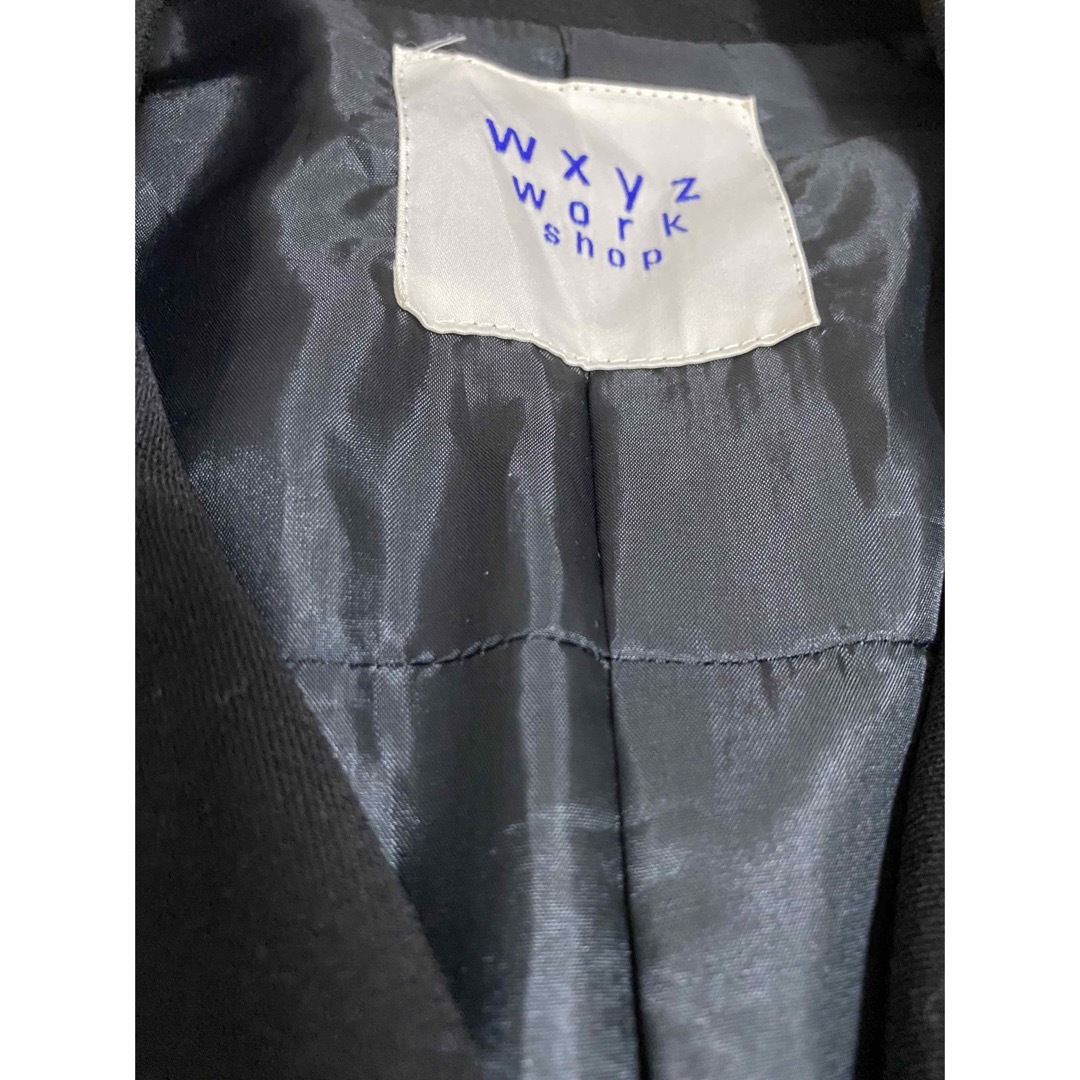 Yohji Yamamoto(ヨウジヤマモト)のヨウジヤマモト  ウールギャバショートトレンチコート メンズのジャケット/アウター(トレンチコート)の商品写真