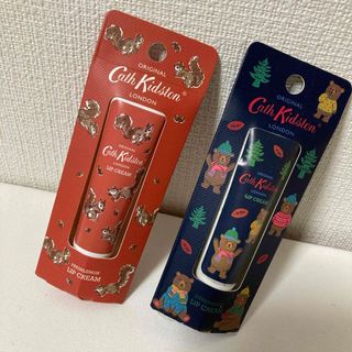 キャスキッドソン(Cath Kidston)のCath Kidston リップクリーム　２個(リップケア/リップクリーム)