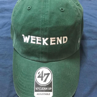 フォーティセブン(47 Brand)の WEEKEND 神戸限定　キャップ　帽子　グリーン(キャップ)