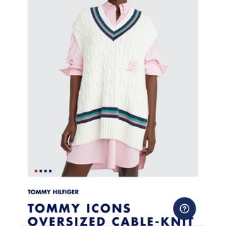 トミージーンズ(TOMMY JEANS)のTOMMY JEANS ニットベスト(ニット/セーター)