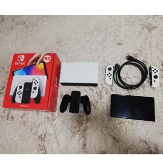 ニンテンドースイッチ(Nintendo Switch)のNintendo switch 有機EL　中古(家庭用ゲーム機本体)