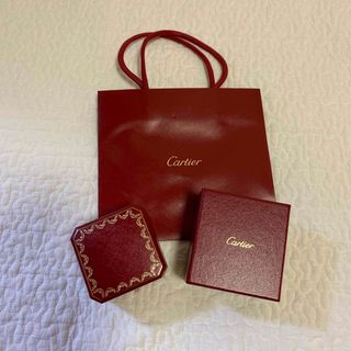 カルティエ(Cartier)のカルティエ Cartier リングケース 指輪 空箱 ショッパー(小物入れ)