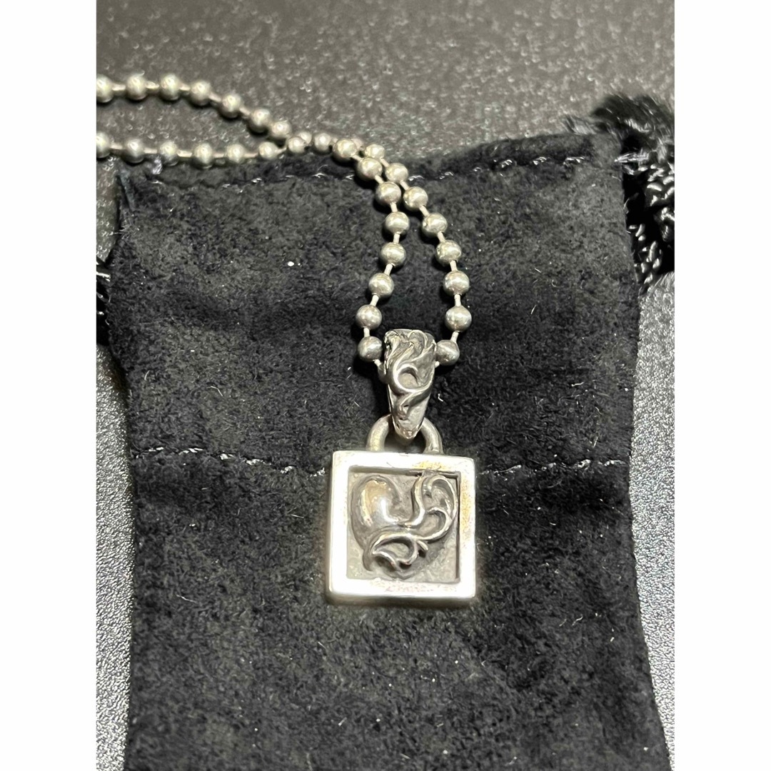 Chrome Hearts(クロムハーツ)のクロムハーツ　Chrome Hearts フレームドハート　ネックレス メンズのアクセサリー(ネックレス)の商品写真