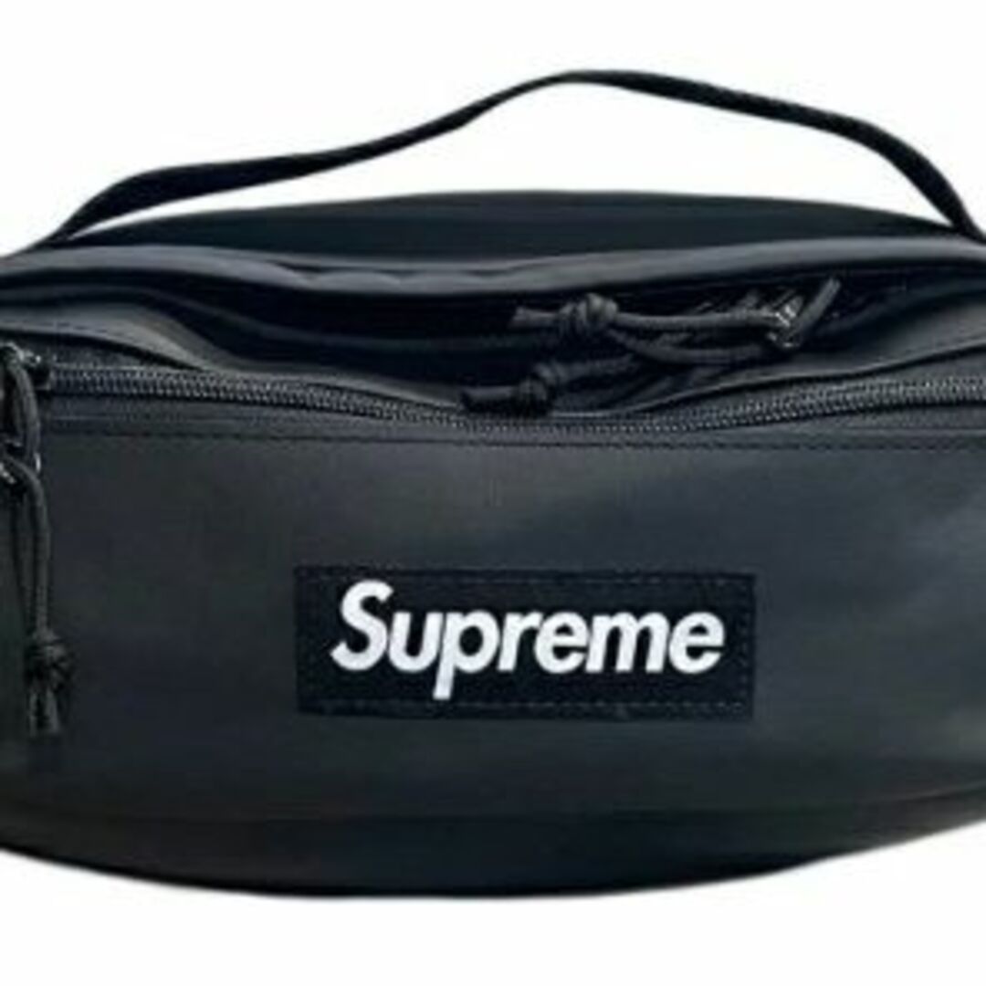 Supreme - 2023FW Supreme Leather Waist Bag Blackの通販 by