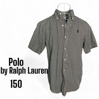 ポロ(POLO（RALPH LAUREN）)の[ポロバイラルフローレン] ギンガムチェックシャツ　キッズ150㎝　子供服(ブラウス)