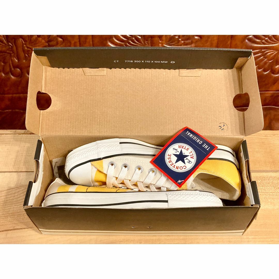 CONVERSE(コンバース)の★希少レア!コンバース オールスター サンブレラ イエロー 24.5 白 239 レディースの靴/シューズ(スニーカー)の商品写真