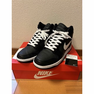 ナイキ(NIKE)のNIKE ナイキ DUNK HI RETRO  ブラック 28.5(スニーカー)