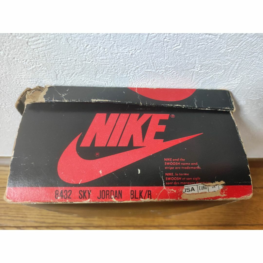 NIKE(ナイキ)の85年製SKYJORDANオリジナルBRED nikeairjordan1 og メンズの靴/シューズ(スニーカー)の商品写真