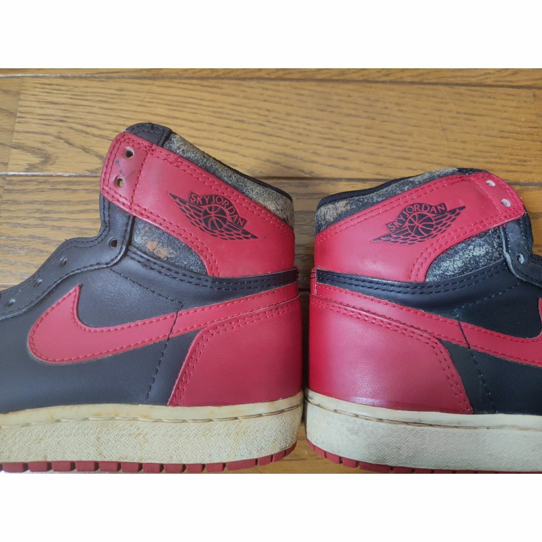 NIKE(ナイキ)の85年製SKYJORDANオリジナルBRED nikeairjordan1 og メンズの靴/シューズ(スニーカー)の商品写真