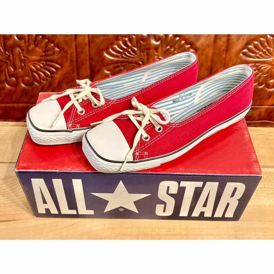 CONVERSE - ★希少レア!コンバース オールスター チャックス 赤 パンプス デッド 239★
