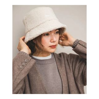 ニコアンド(niko and...)の新品 niko and ...  ニコアンド オリジナルボアバケットハット(ハット)