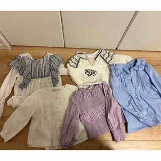 ZARA KIDS - 【USED・122cm】ZARAキッズ/エンブロイダリーレース