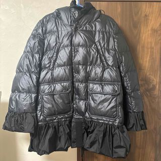 モンクレール(MONCLER)のモンクレール  sacaiコラボ　SERI フリル　ダウンジャケット(ダウンジャケット)