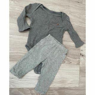 子供服　ギャップベビー　ロンパース　パンツ　二着セット　0〜3month(その他)