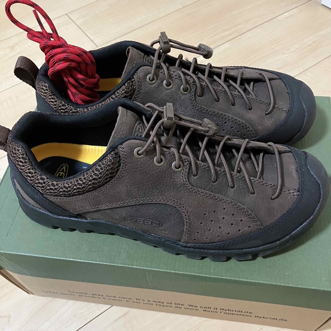 KEEN(キーン)のkeen ジャスパーロックス　レザー　26.5㎝程（※メーカー表記は28㎝） メンズの靴/シューズ(スニーカー)の商品写真