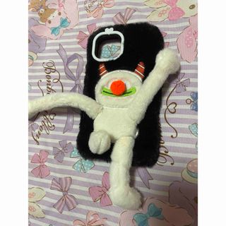 雪だるま　ファーiPhoneケース(iPhoneケース)