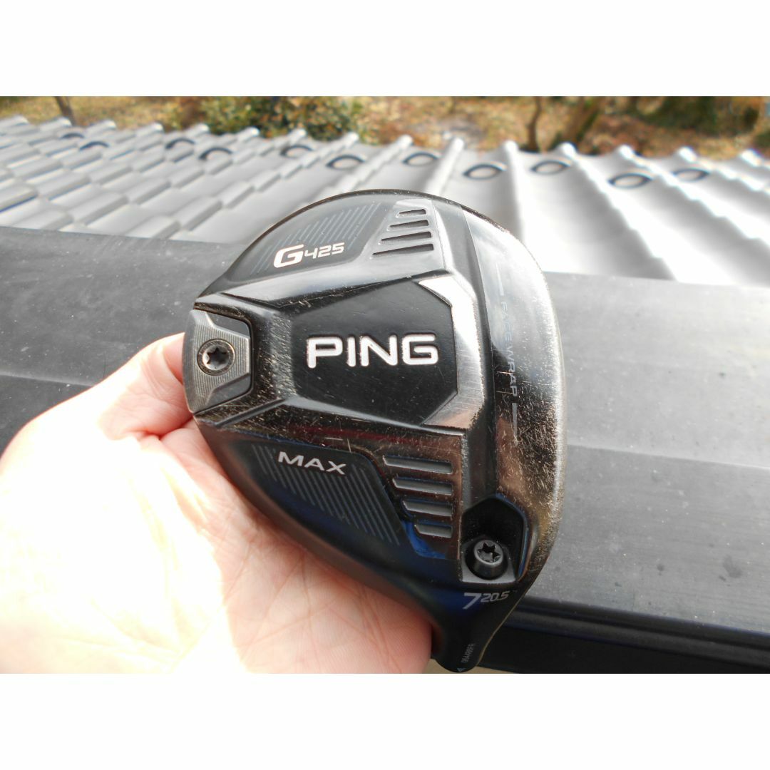 PING - G４２５　MAX　フェアウェイウッド　７W　２０．５度　ヘッドのみ