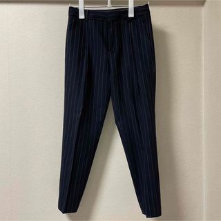 マカフィー(MACPHEE)のトゥモローランド マカフィー  パンツ 36 ストライプ柄(クロップドパンツ)