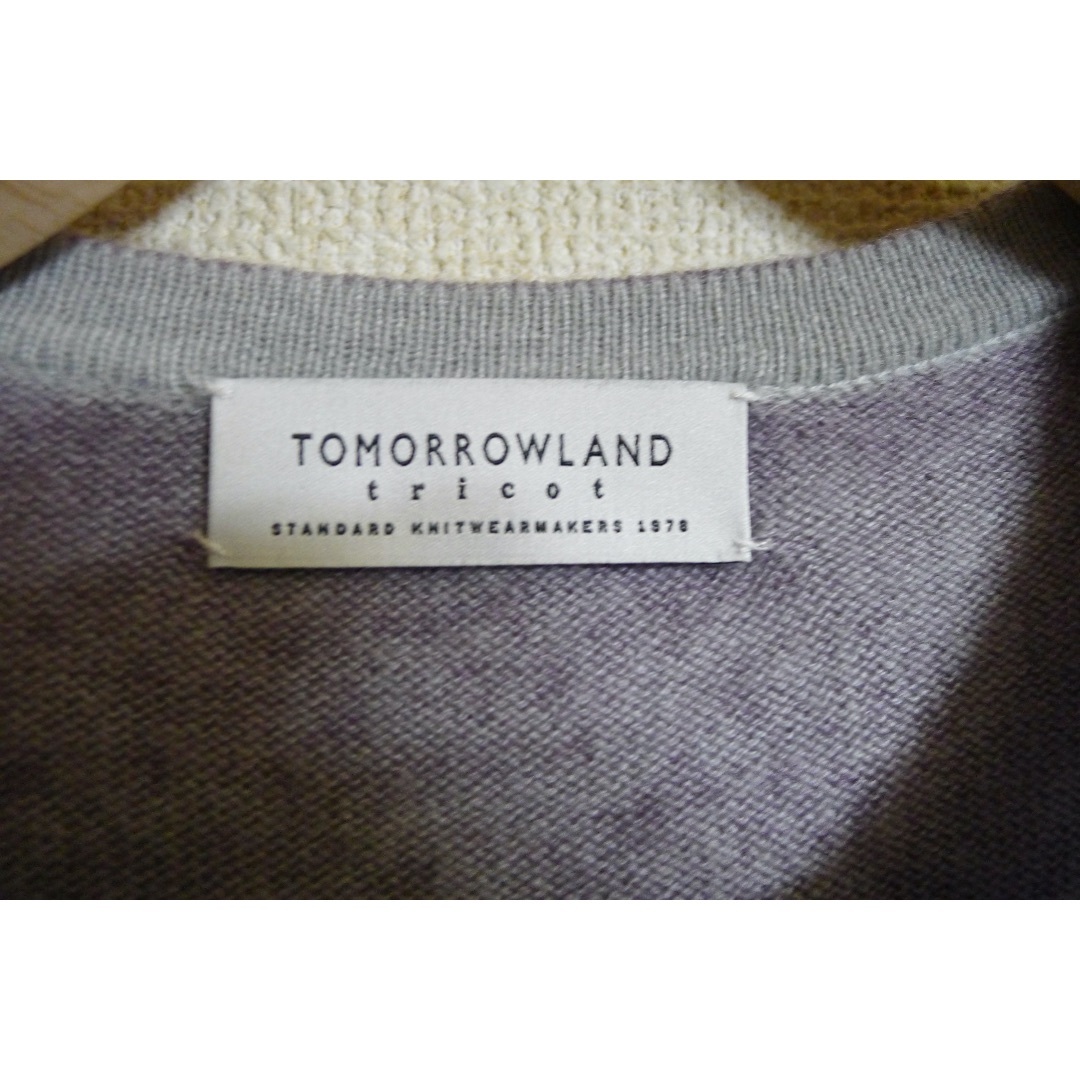 TOMORROWLAND(トゥモローランド)のTOMORROWLAND カシミヤプリント クルーネックニット メンズのトップス(ニット/セーター)の商品写真