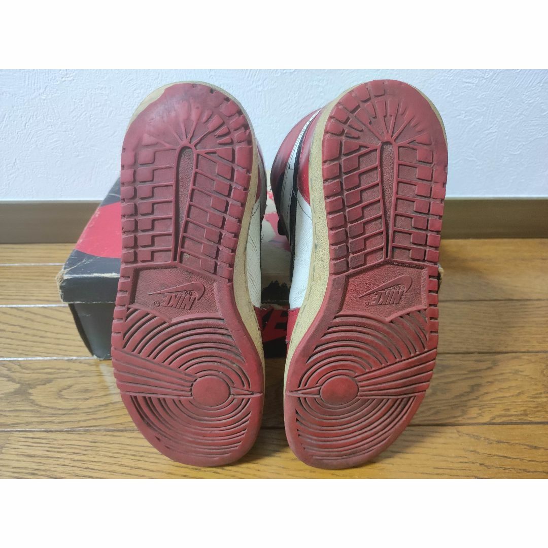 NIKE - 85年製AIR JORDAN1オリジナルCHICAGOairjordan1 ogの通販 NIKE - 85年製AIR JORDAN1オリジナルCHICAGOairjordan1 ogの通販
