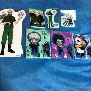 呪術廻戦 東武動物公園 よみうりランド ステッカー アクリルスタンド 狗巻棘(キャラクターグッズ)