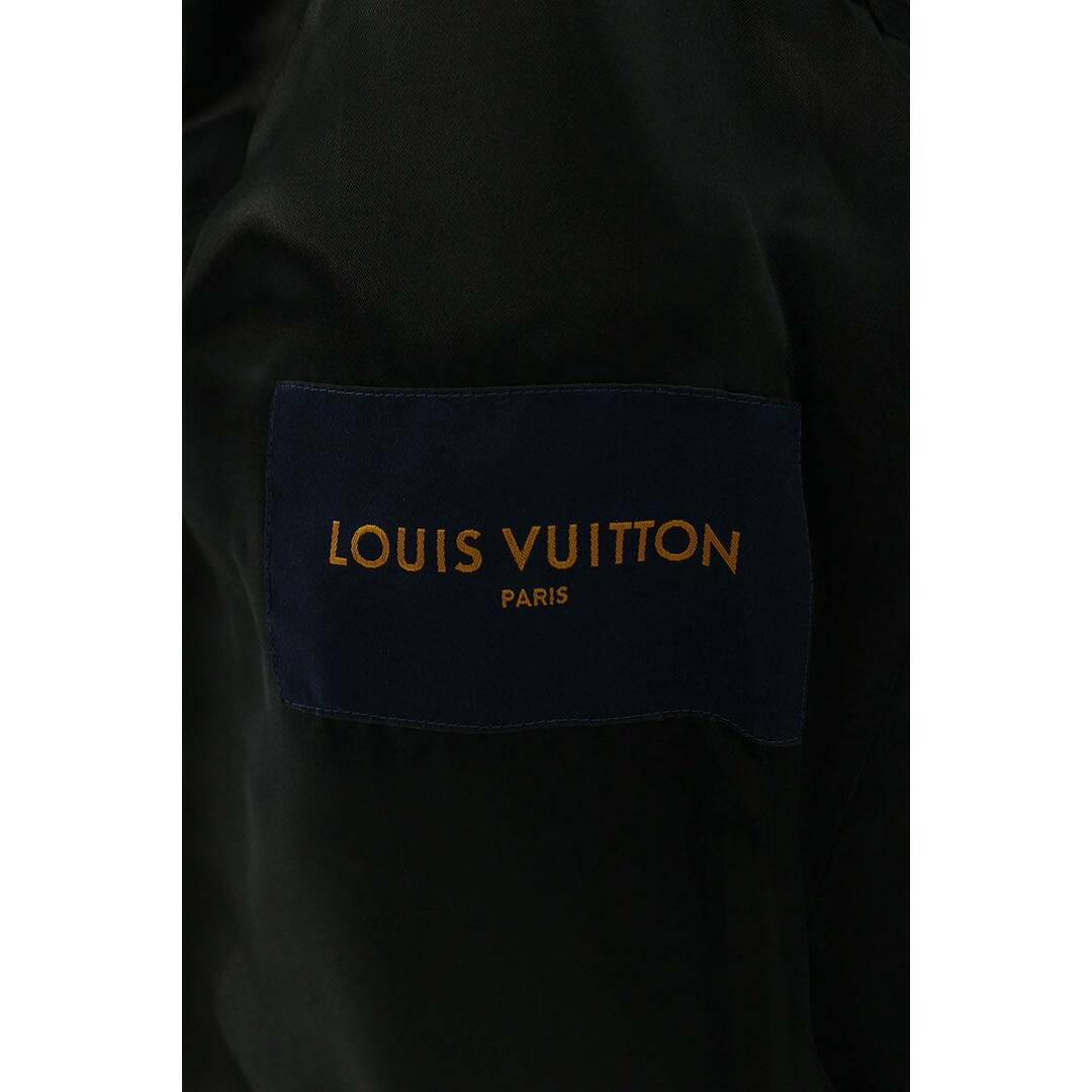 LOUIS VUITTON(ルイヴィトン)のルイヴィトン  22AW  RM222M RMT HNL08W ダミエスプレッドレザージャケット メンズ 48 メンズのジャケット/アウター(レザージャケット)の商品写真