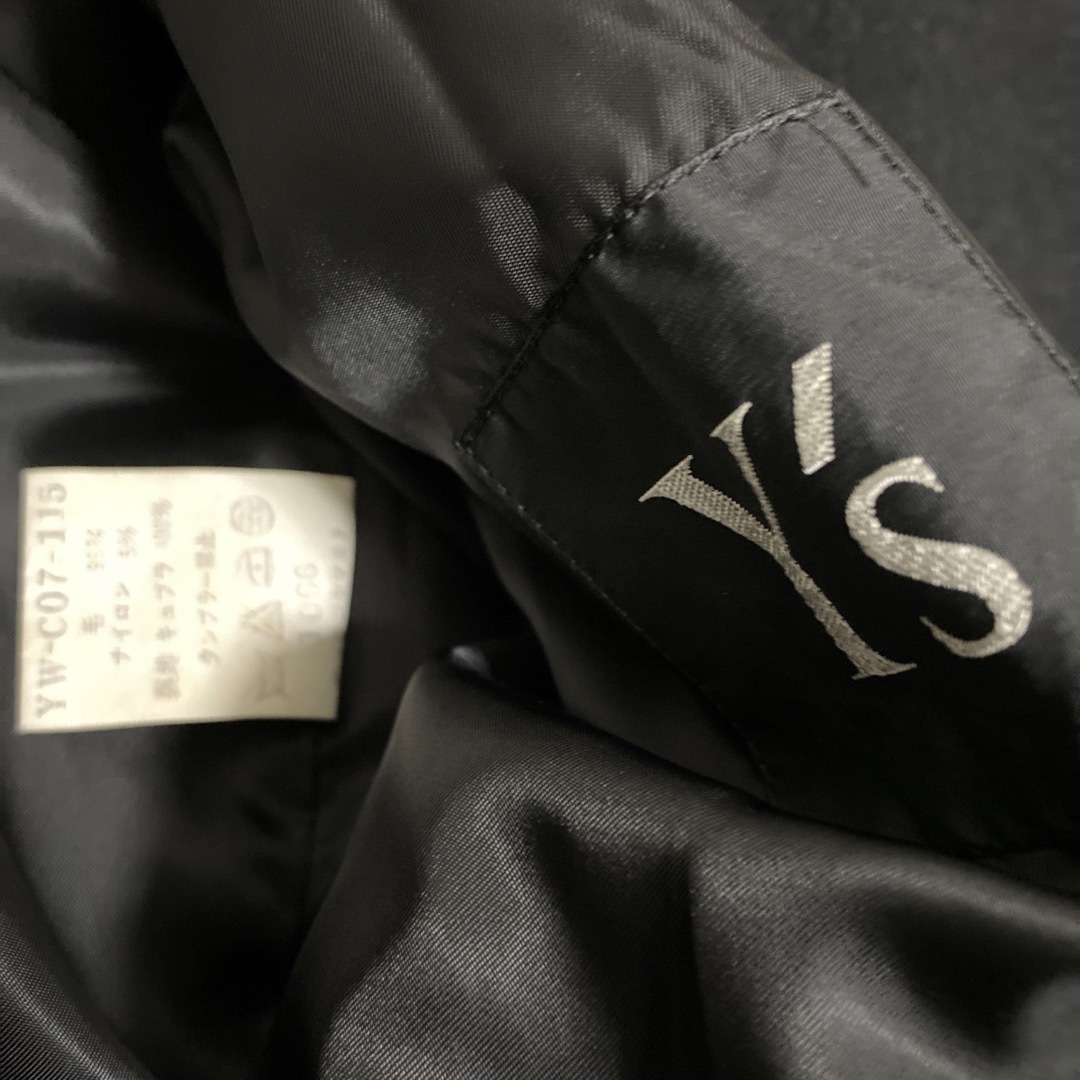 Yohji Yamamoto(ヨウジヤマモト)のヨウジヤマモト  オーバーサイズダブルメルトンコート メンズのジャケット/アウター(ステンカラーコート)の商品写真