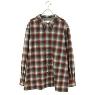 マルタンマルジェラ(Maison Martin Margiela)のマルタンマルジェラ1 ×ペンドルトン PENDLETON  23AW  S67DT0010 ダブルネームチェックオーバーサイズ長袖シャツ メンズ 40(シャツ)