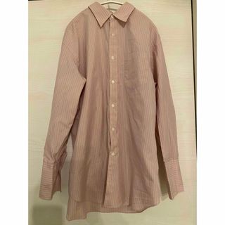 オーラリー(AURALEE)のAURALEE FINX POLYESTER STRIPE SHIRT(シャツ/ブラウス(長袖/七分))