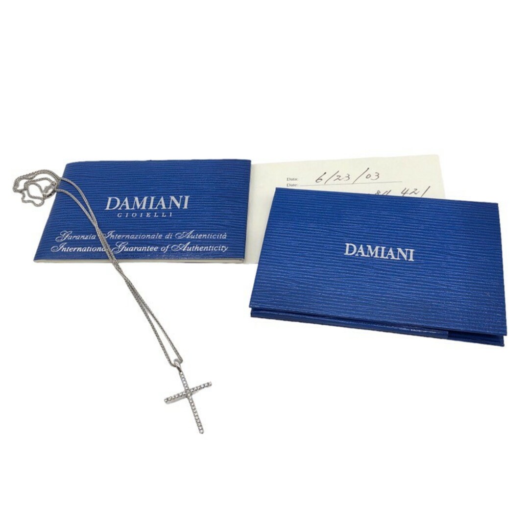 Damiani(ダミアーニ)の　ダミアーニ DAMIANI クロス・ミステリー ダイヤネックレス 20000811 K18ホワイトゴールド ジュエリー レディースのアクセサリー(ネックレス)の商品写真