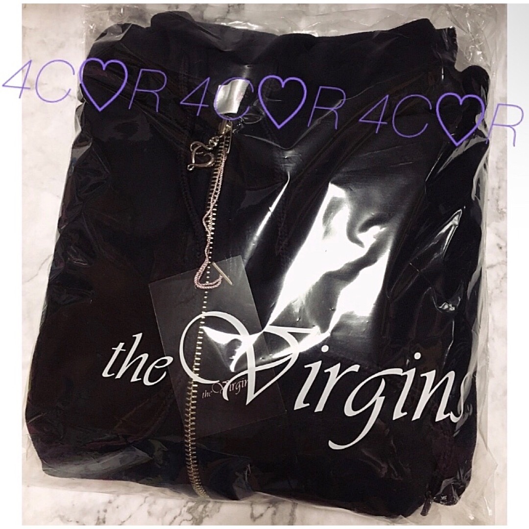 the Virgins(ザヴァージンズ)の新品未開封◆theVirgins♥heart charm zip foodie レディースのトップス(パーカー)の商品写真