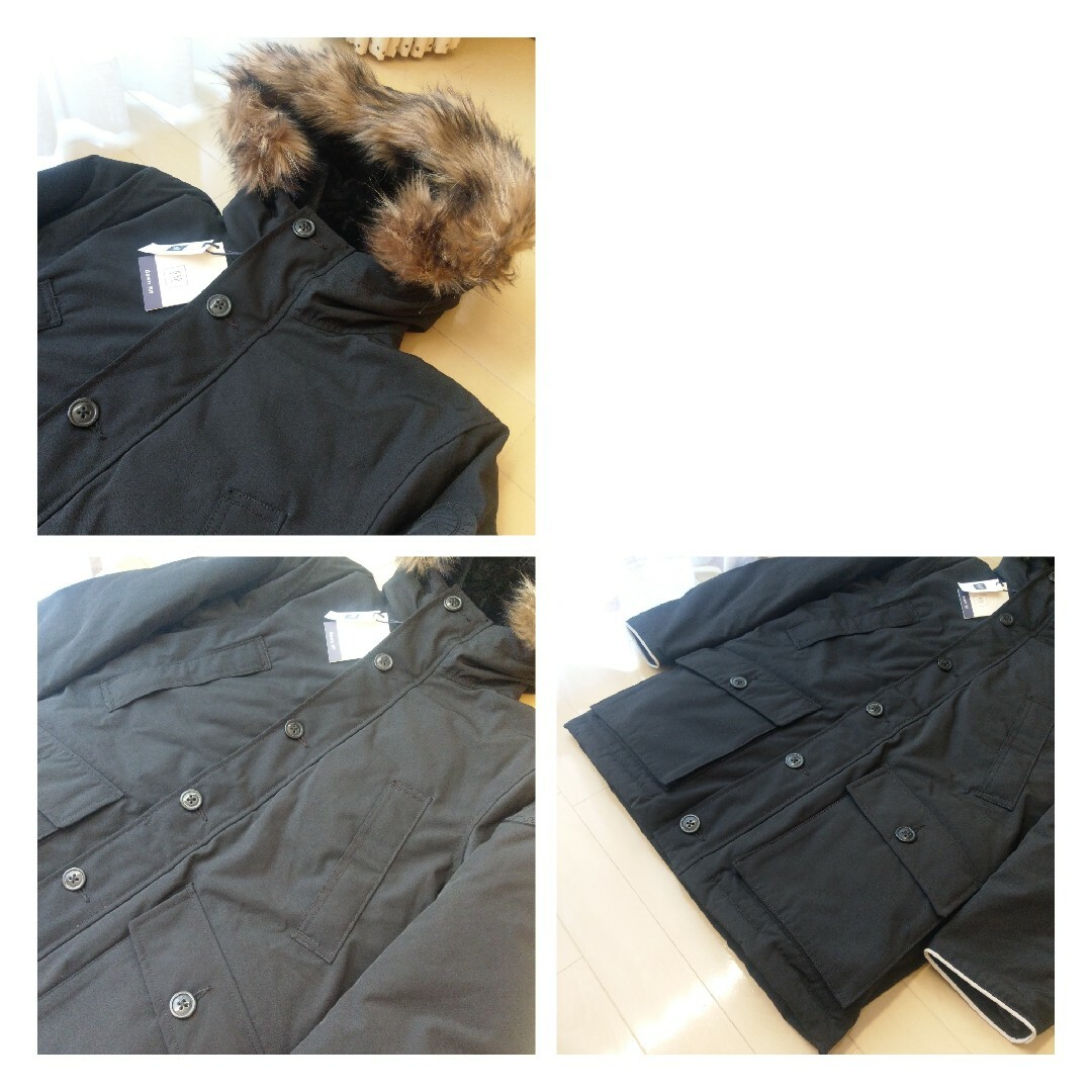 GAP Kids - ギャップ キッズ ダウン コート ブラック XL 150の GAP Kids - ギャップ キッズ ダウン コート ブラック XL 150の