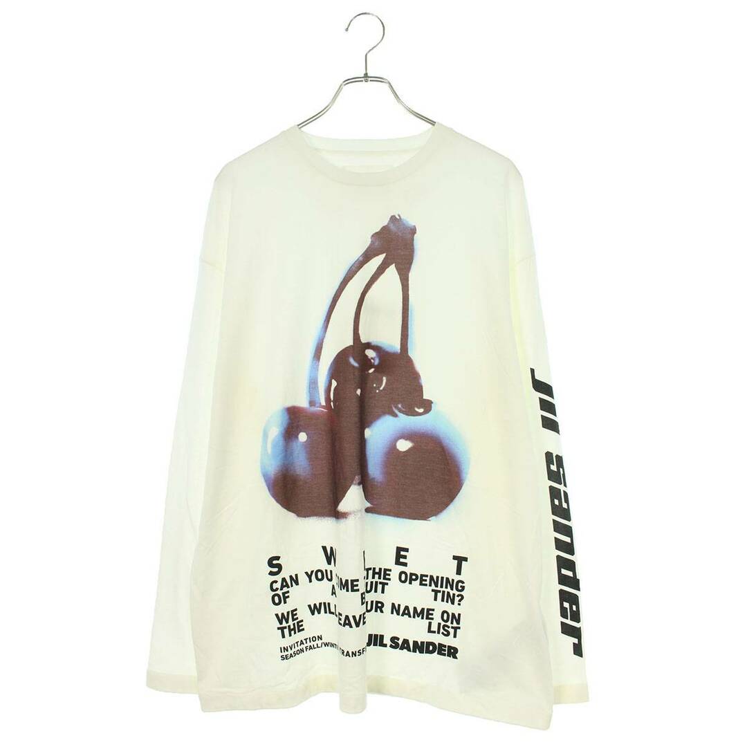 Jil Sander(ジルサンダー)のジルサンダー  23AW  J21G0135J20117 プリント長袖カットソー メンズ M メンズのトップス(Tシャツ/カットソー(七分/長袖))の商品写真