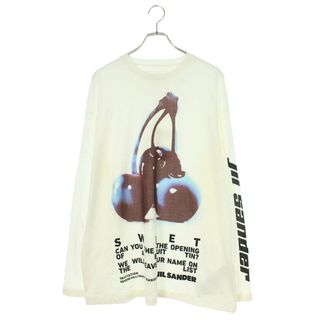 ジルサンダー(Jil Sander)のジルサンダー  23AW  J21G0135J20117 プリント長袖カットソー メンズ M(Tシャツ/カットソー(七分/長袖))