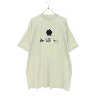 バレンシアガ(Balenciaga)のバレンシアガ  22AW  712398 TNVB3 Be different刺繍Tシャツ メンズ 3(Tシャツ/カットソー(半袖/袖なし))