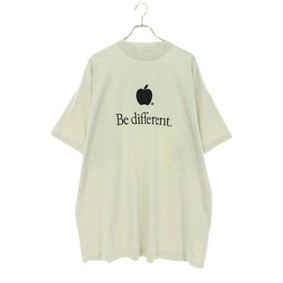 バレンシアガ(Balenciaga)のバレンシアガ  22AW  712398 TNVB3 Be different刺繍Tシャツ メンズ 3(Tシャツ/カットソー(半袖/袖なし))