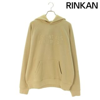 フィアオブゴッド(FEAR OF GOD)のフォグ  ESSENTIALS Hoodie Sand ロゴプルオーバーパーカー メンズ XL(パーカー)