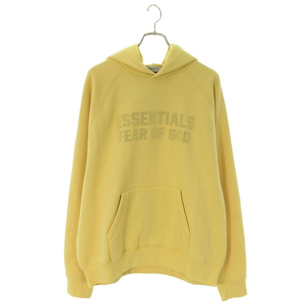 FEAR OF GOD(フィアオブゴッド)のフォグ  ESSENTIALS Hoodie LIGHT TUSCAN ロゴプルオーバーパーカー メンズ XL メンズのトップス(パーカー)の商品写真