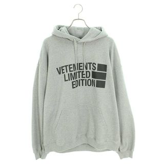 ヴェトモン(VETEMENTS)のヴェトモン  21SS  UE51TR820G リミテッドエディションプルオーバーパーカー メンズ S(パーカー)