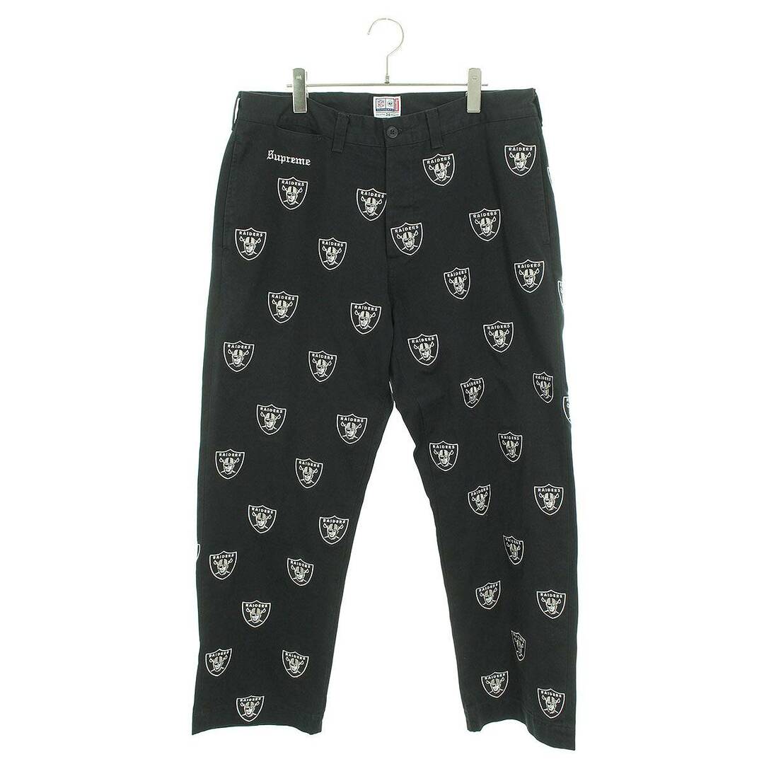 シュプリーム  19SS  Raiders Embroidered Chino Pant レイダースエンブロイダリーチノロングパンツ メンズ 34メンズ