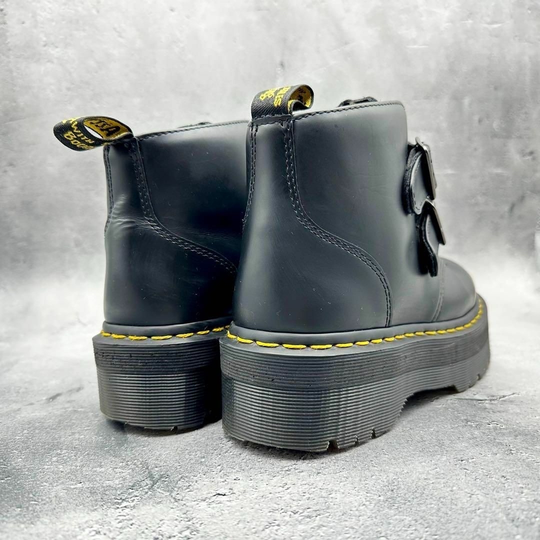 ムラマサのDrMartens【希少】ドクターマーチン DEVON レザー ストラップ ダブルソール 厚底