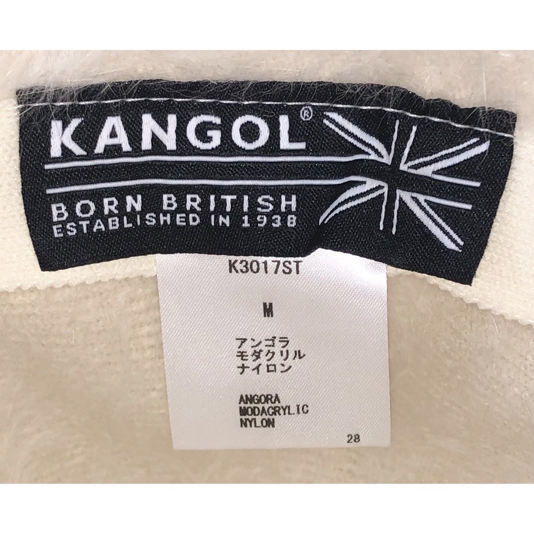 KANGOL(カンゴール)のM 美品 KANGOL Furgora Casual ファー ハット ホワイト メンズの帽子(ハット)の商品写真