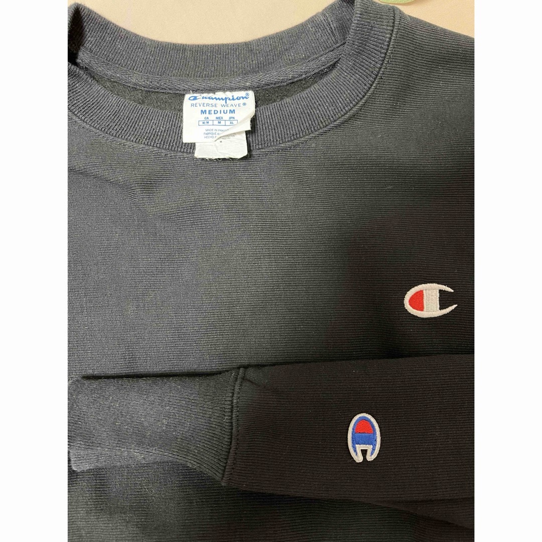 Champion(チャンピオン)の［美品］リバースウィーブ　XL ブラック メンズのトップス(スウェット)の商品写真