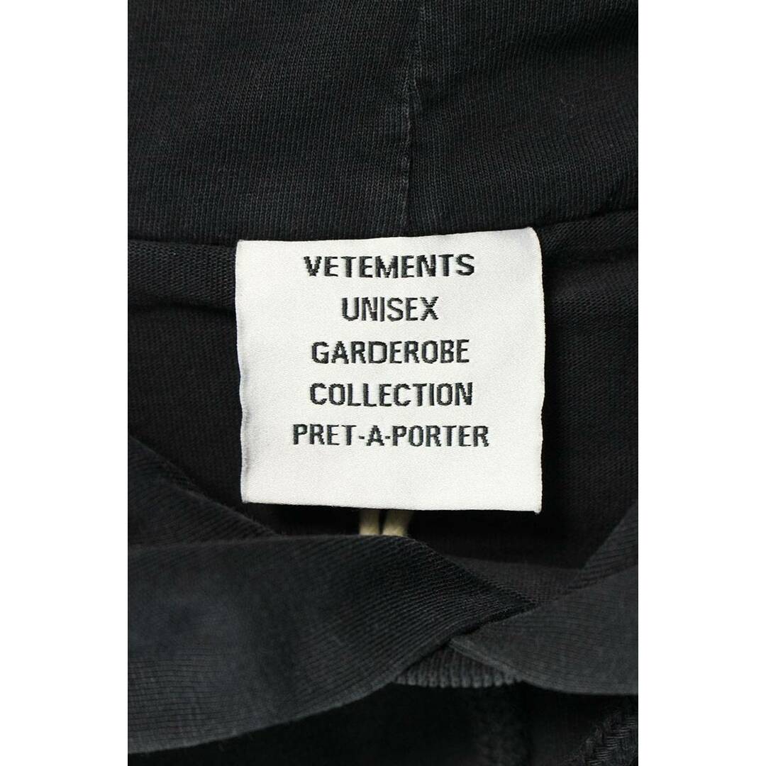 VETEMENTS(ヴェトモン)のヴェトモン  23AW  UE54LS160 クールアースプリントレイヤードパーカー メンズ S メンズのトップス(パーカー)の商品写真