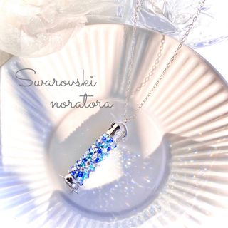 スワロフスキー(SWAROVSKI)のアロマペンダント　アロマ　アロマディフューザー　スワロフスキー　ギフト(ネックレス)