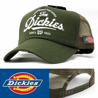 ディッキーズ(Dickies)のメッシュキャップ 帽子 ディッキーズ 1922 カーキ 14570900-35(キャップ)