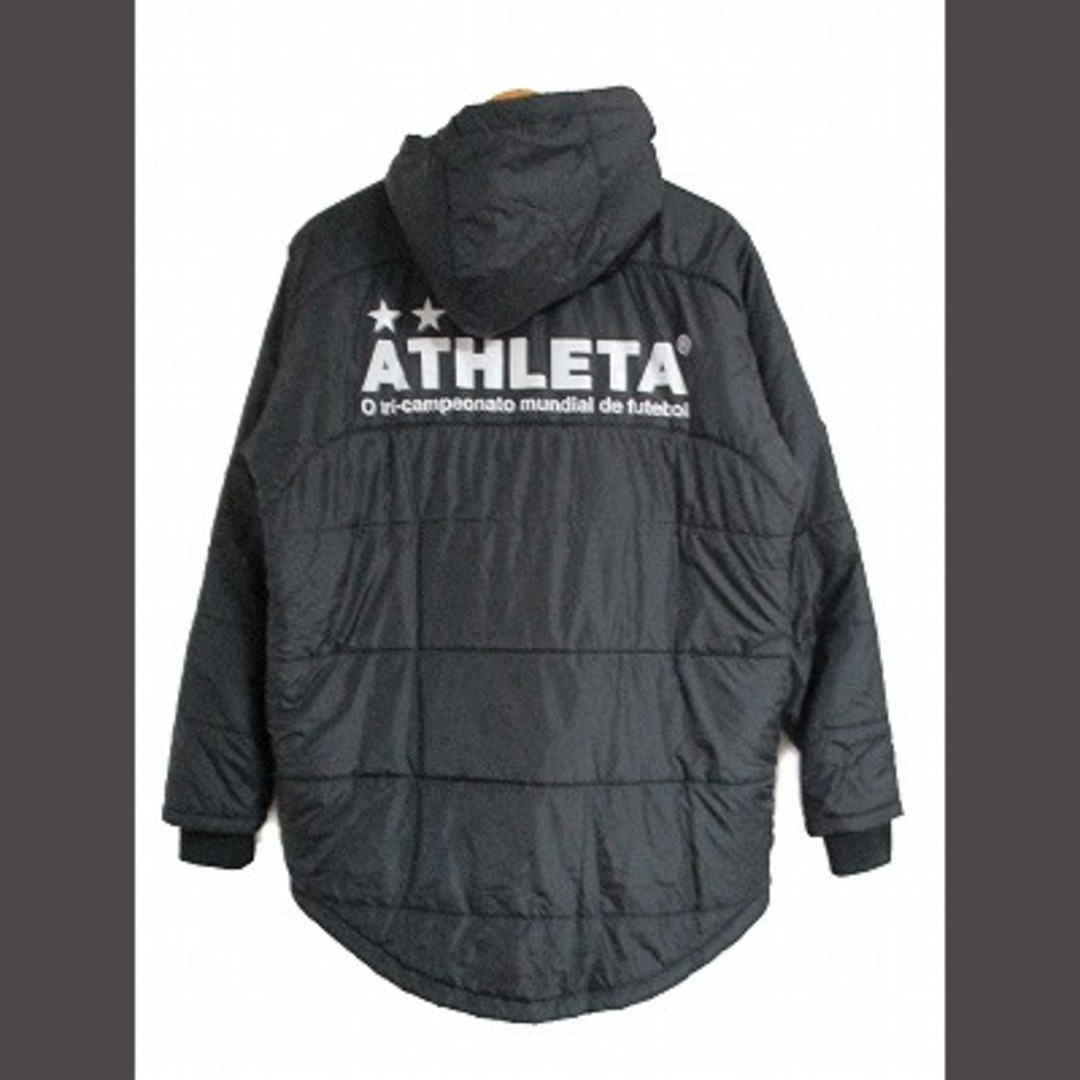 other(アザー)のアスレタ ATHLETA 中綿ジャケット アウター ブルゾン ブラック S スポーツ/アウトドアのスポーツ/アウトドア その他(その他)の商品写真