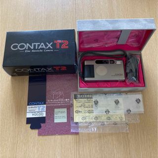 コンタックス(CONTAX)のCONTAX T2  コンタックス  フィルム コンパクト カメラ  動作確認済(フィルムカメラ)