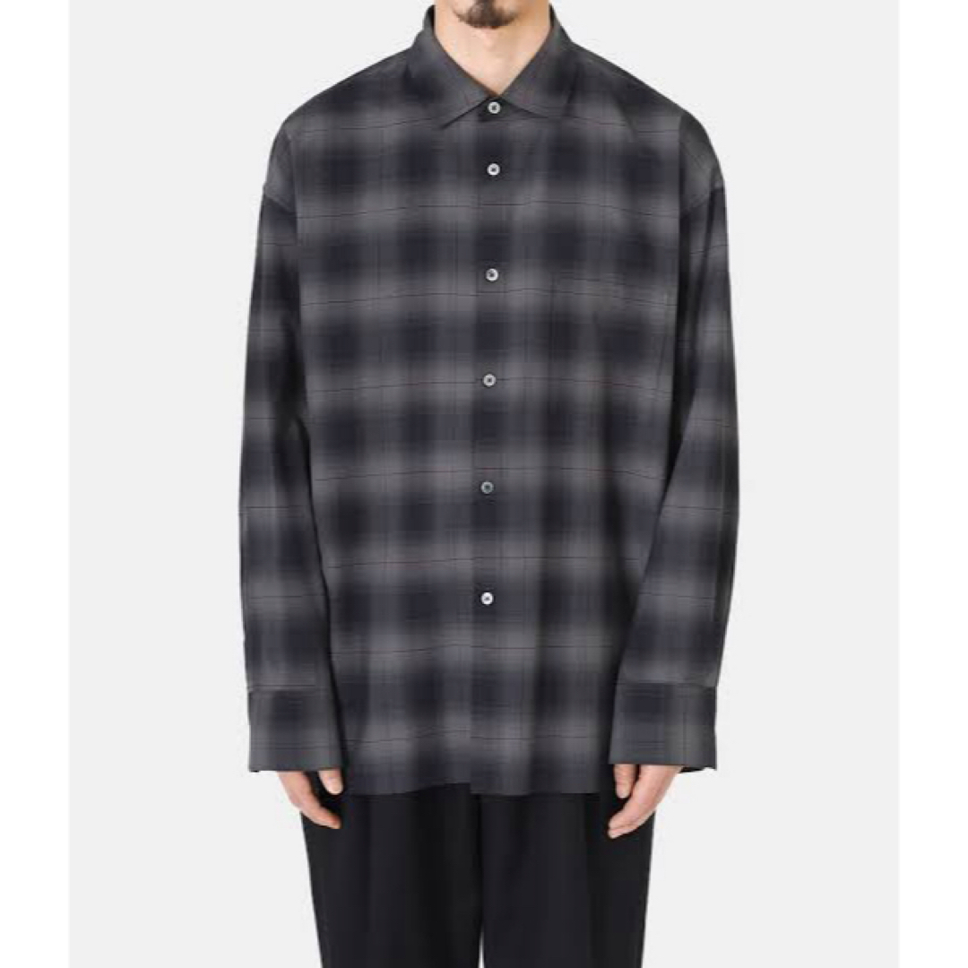 stein Oversized Down Pat Shirt OMBRE メンズのトップス(シャツ)の商品写真